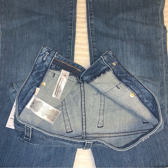 Women’s 00 MICHAEL KORS Mid Rise Flare Leg Vintage Blue Wash Jeans MH69CKY4V6 - Picture 14 of 16